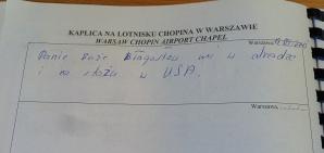 Słowo na niedzielę 20 września z kaplicy lotniska im. Fryderyka Chopina w Warszawie