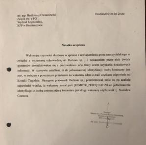 [VIDEO] - Wójt Stanisław Czarnota kazał mi podrabiać dokumenty. Wysłał mnie do nielegalnego zasypywania śmieci księdza na terenie kościoła - mówi pracownik Gminy Trzeszczany Wiesław Księżuk. Sprawę bada prokuratura