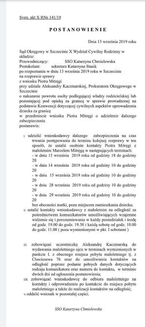 [VIDEO] Piotr Mitręga, grożąc śmiercią matce własnego dziecka, oszukał Sąd w Polsce. Okłamuje przyjaciół, szkaluje byłą partnerkę i naszą redakcję. Czy w nielegalnym wywiezieniu dziecka z Polski do Anglii pomagał mu warszawski adwokat Rafał Wąworek?