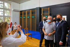 [VIDEO] Prezydent o szpitalu rehabilitacyjnym dla osób po Covid-19 MSWiA w Głuchołazach: To pierwsza taka placówka i pierwszy taki oddział w Europie