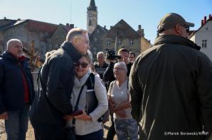 [VIDEO] Andrzej Duda z wizytą na terenach powodziowych