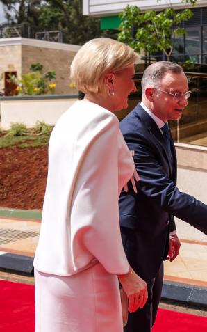 Prezydent Andrzej Duda składa wizytę oficjalną w Republice Kenii, gdzie w Nairobi odbędzie spotkanie z Prezydentem tego kraju Williamem Samoei Ruto