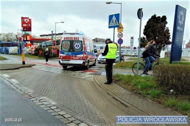 Miał zatrzymane prawo jazdy, a jednak potrącił rowerzystę