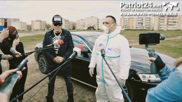 [VIDEO] 20 000 zł nagrody za wskazanie sprawcy podpalenia punktu wymazowego COVID 19 we Włocławku! Akt wandalizmu czy zlecenie? Briefing prasowy Biura RUTKOWSKI