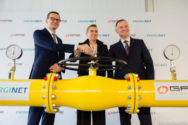 [VIDEO] Premier Mateusz Morawiecki podczas otwarcia Baltic Pipe: dziś rozpoczynamy epokę suwerenności energetycznej