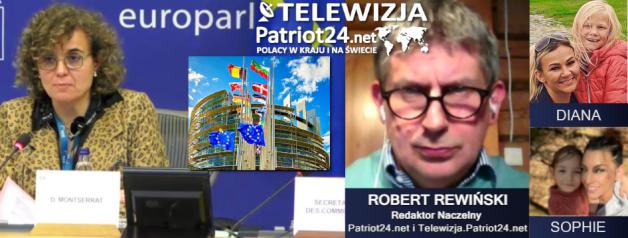 Under en tale i Europaparlamentet i Bruxelles i går sammenlignede chefredaktøren for Patriot24.net, Robert Rewiński, bortførelsen af børn fra polske forældre i Skandinavien med krigsforbrydelser!